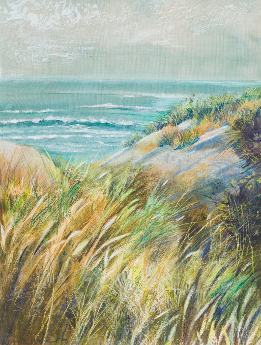 Dunes and Maram Grass by Lorna Wiles