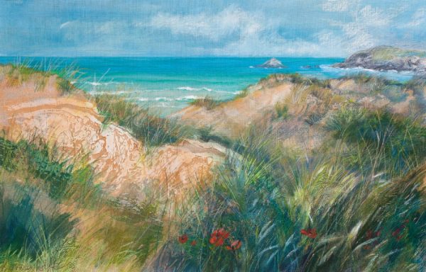 Crantock Dunes by Lorna Wiles